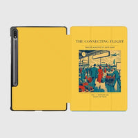 Thumbnail for VINTAGE G4088 - The Connecting Flight - Designed iPad & Samsung Tablet Cases design on yellow samsung