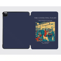 Thumbnail for VINTAGE G4088 - The Connecting Flight - Designed iPad & Samsung Tablet Cases design on navyblue ipad