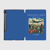 Thumbnail for VINTAGE G4089 - The Runway Garden - Designed iPad & Samsung Tablet Cases design on blue samsung