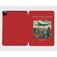 Thumbnail for VINTAGE G4089 - The Runway Garden - Designed iPad & Samsung Tablet Cases design on red ipad
