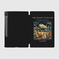 Thumbnail for VINTAGE G4090 - The Desert Stopover - Designed iPad & Samsung Tablet Cases design on black samsung