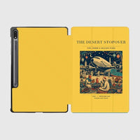 Thumbnail for VINTAGE G4090 - The Desert Stopover - Designed iPad & Samsung Tablet Cases design on yellow samsung