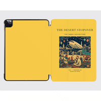Thumbnail for VINTAGE G4090 - The Desert Stopover - Designed iPad & Samsung Tablet Cases design on yellow ipad