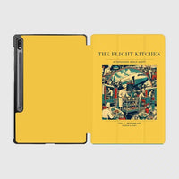 Thumbnail for VINTAGE G4092 - The Flight Kitchen - Designed iPad & Samsung Tablet Cases design on yellow samsung