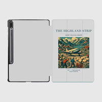 Thumbnail for VINTAGE G4097 - The Highland Strip - Designed iPad & Samsung Tablet Cases design on lightgray samsung