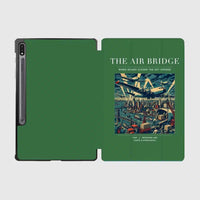 Thumbnail for VINTAGE G4099 - The Air Bridge - Designed iPad & Samsung Tablet Cases design on green samsung