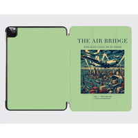 Thumbnail for VINTAGE G4099 - The Air Bridge - Designed iPad & Samsung Tablet Cases design on lightgreen ipad