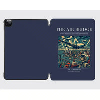 Thumbnail for VINTAGE G4099 - The Air Bridge - Designed iPad & Samsung Tablet Cases design on navyblue ipad