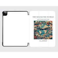 Thumbnail for VINTAGE G4100 - The Round The World - Designed iPad & Samsung Tablet Cases design on white ipad