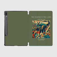 Thumbnail for VINTAGE G4103 - The Charter To The Games - Designed iPad & Samsung Tablet Cases design on greenarmy samsung