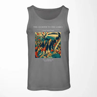 Thumbnail for VINTAGE G4103 - The Charter To The Games - Designed Tank Tops design on gray