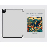 Thumbnail for VINTAGE G4103 - The Charter To The Games - Designed iPad & Samsung Tablet Cases design on lightgray ipad