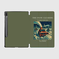 Thumbnail for VINTAGE G4105 - The Snow Clearers - Designed iPad & Samsung Tablet Cases design on greenarmy samsung