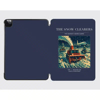 Thumbnail for VINTAGE G4105 - The Snow Clearers - Designed iPad & Samsung Tablet Cases design on navyblue ipad