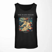 Thumbnail for VINTAGE G4106 - The Radio Room - Designed Tank Tops design on black
