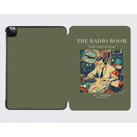 Thumbnail for VINTAGE G4106 - The Radio Room - Designed iPad & Samsung Tablet Cases design on greenarmy ipad