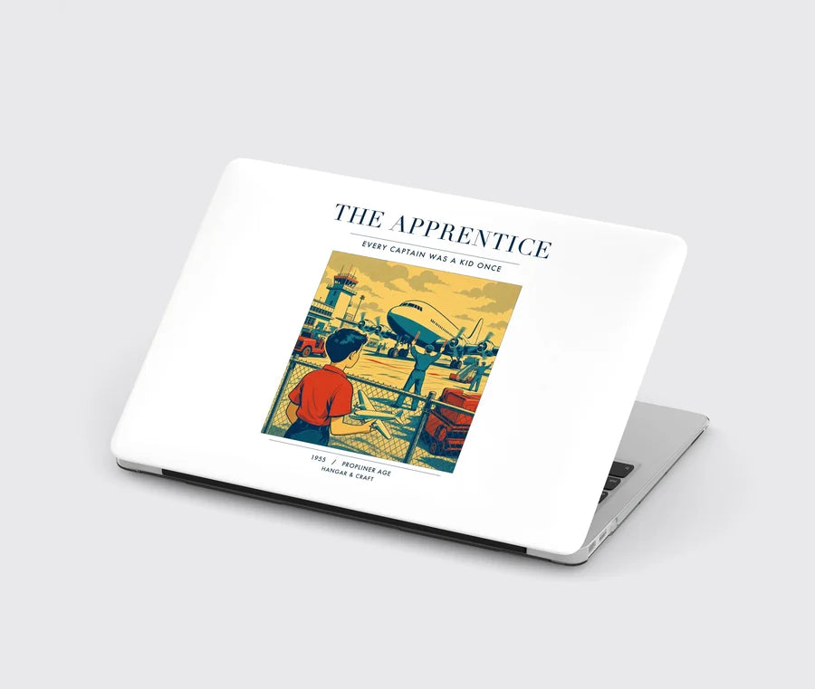 VINTAGE G4108 - The Apprentice - Designed MacBook Cases design on white