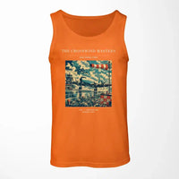 Thumbnail for VINTAGE G4109 - The Crosswind Masters - Designed Tank Tops design on orange