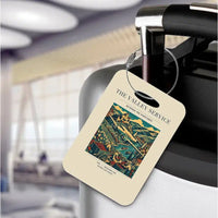 Thumbnail for VINTAGE G4110 - The Valley Service - Acrylic Luggage Tags design on beige