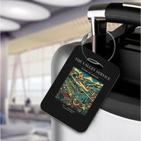 Thumbnail for VINTAGE G4110 - The Valley Service - Acrylic Luggage Tags design on black