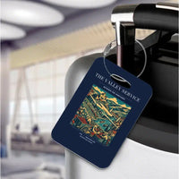 Thumbnail for VINTAGE G4110 - The Valley Service - Acrylic Luggage Tags design on navyblue
