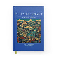 Thumbnail for VINTAGE G4110 - The Valley Service - Designed Notebooks design on blue