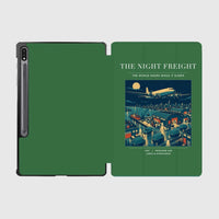 Thumbnail for VINTAGE G4111 - The Night Freight - Designed iPad & Samsung Tablet Cases design on green samsung