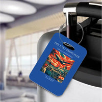 Thumbnail for VINTAGE G4112 - The Last Propliner - Acrylic Luggage Tags design on blue