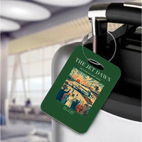 Thumbnail for VINTAGE G4113 - The Jet Dawn - Acrylic Luggage Tags design on darkgreen