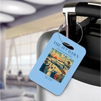 Thumbnail for VINTAGE G4113 - The Jet Dawn - Acrylic Luggage Tags design on lightblue