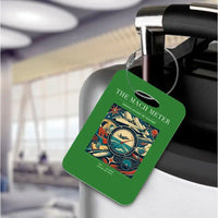 Thumbnail for VINTAGE G4115 - The Mach Meter - Acrylic Luggage Tags design on green
