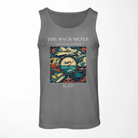 Thumbnail for VINTAGE G4115 - The Mach Meter - Designed Tank Tops design on gray
