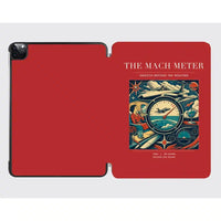 Thumbnail for VINTAGE G4115 - The Mach Meter - Designed iPad & Samsung Tablet Cases design on red ipad