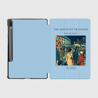 Thumbnail for VINTAGE G4117 - The Midnight Transfer - Designed iPad & Samsung Tablet Cases design on lightblue samsung