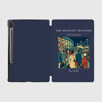 Thumbnail for VINTAGE G4117 - The Midnight Transfer - Designed iPad & Samsung Tablet Cases design on navyblue samsung