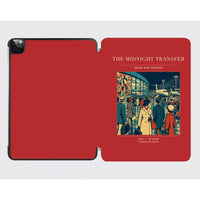 Thumbnail for VINTAGE G4117 - The Midnight Transfer - Designed iPad & Samsung Tablet Cases design on red ipad
