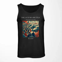 Thumbnail for VINTAGE G4120 - The Autumn Shuttle - Designed Tank Tops design on black