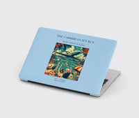 Thumbnail for VINTAGE G4122 - The Caribbean Jet Run - Designed MacBook Cases design on lightblue