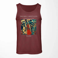 Thumbnail for VINTAGE G4124 - The Red Carpet Gate - Designed Tank Tops design on darkred