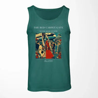 Thumbnail for VINTAGE G4124 - The Red Carpet Gate - Designed Tank Tops design on green