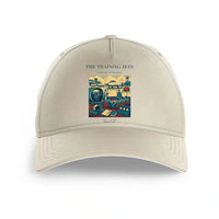 Thumbnail for VINTAGE G4126 - The Training Jets - Printed Hat design on beige