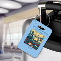 Thumbnail for VINTAGE G4126 - The Training Jets - Acrylic Luggage Tags design on lightblue
