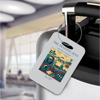Thumbnail for VINTAGE G4126 - The Training Jets - Acrylic Luggage Tags design on lightgray