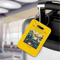 Thumbnail for VINTAGE G4126 - The Training Jets - Acrylic Luggage Tags design on yellow