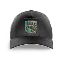 Thumbnail for VINTAGE G4127 - The Heliport Downtown - Printed Hat design on black
