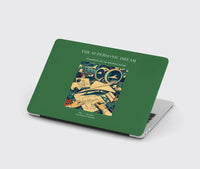 Thumbnail for VINTAGE G4128 - The Supersonic Dream - Designed MacBook Cases design on green