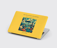 Thumbnail for VINTAGE G4129 - The Moonport Neighbors - Designed MacBook Cases design on yellow