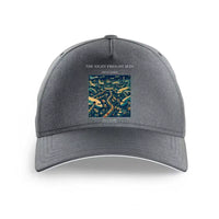 Thumbnail for VINTAGE G4133 - The Night Freight Jets - Printed Hat design on gray