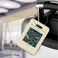 Thumbnail for VINTAGE G4133 - The Night Freight Jets - Acrylic Luggage Tags design on beige