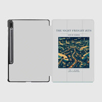 Thumbnail for VINTAGE G4133 - The Night Freight Jets - Designed iPad & Samsung Tablet Cases design on lightgray samsung